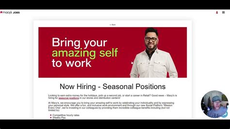 careers macy's application